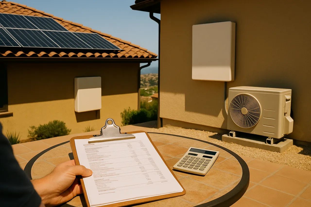 Solar, Batteries, and Heat Pumps in San Diego: Real ROI for Homeowners